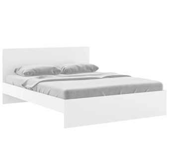 Двуспальная кровать Осло М14 с настилами Лайт (Белый) в Костроме
