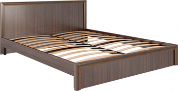Кровать спальная Беатрис М07 (Орех Гепланкт) в Костроме