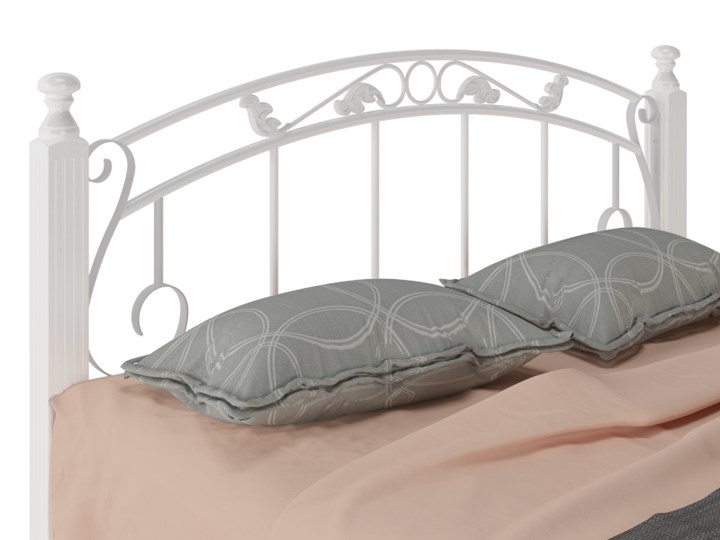 Спальная кровать Гарда 5, 160х200, белая в Костроме - изображение 1