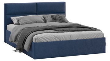 Кровать с механизмом 2-спальная Глосс Тип 1 (Микровелюр Wellmart Blue) в Костроме