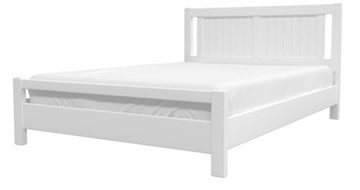 Кровать двуспальная Ванесса из массива сосны (Белый Античный) 160х200 в Костроме