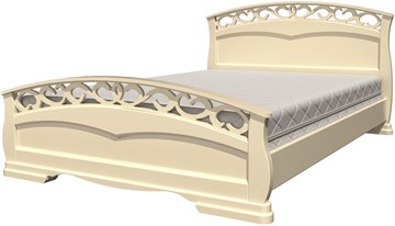Спальная кровать Грация-1 (слоновая кость) 120х200 в Костроме