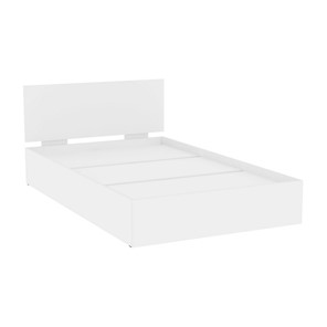 Спальная кровать Алиса (L10) Белый, с основанием в Костроме