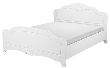Кровать полутороспальная Лотос (Белый) 160х200 в Костроме