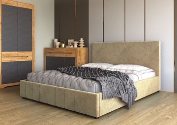 Кровать в спальню Нельсон Абстракция 140х200 (вариант 3) без основания в Костроме - предосмотр 1