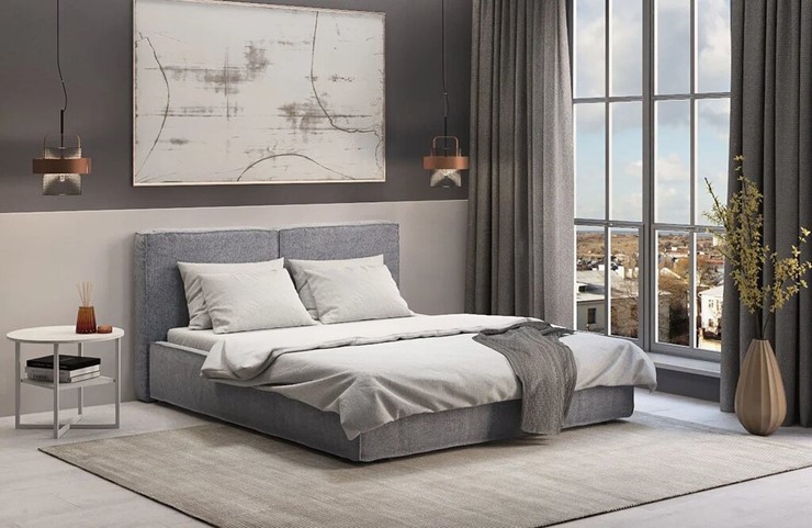 Кровать спальная с подъемным механизмом Наоми 1400 в Костроме - изображение 6