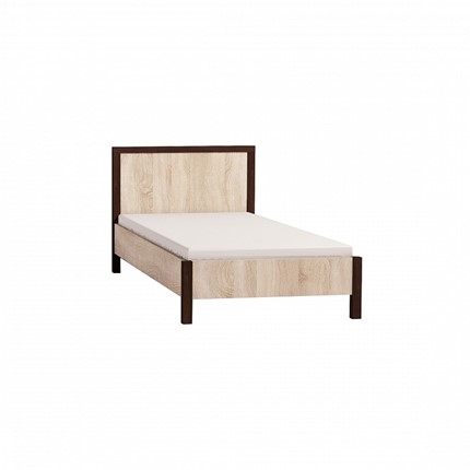 Односпальная кровать Bauhaus 5 + 5.1 Основание с гибкими ламелями 900, Дерево, Дуб Сонома в Костроме - изображение