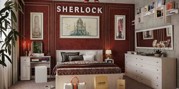 Спальный гарнитур Sherlock №5 в Костроме