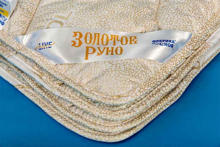 Одеяло всесезонное полутороспальное Золотое Руно в Костроме - изображение 1
