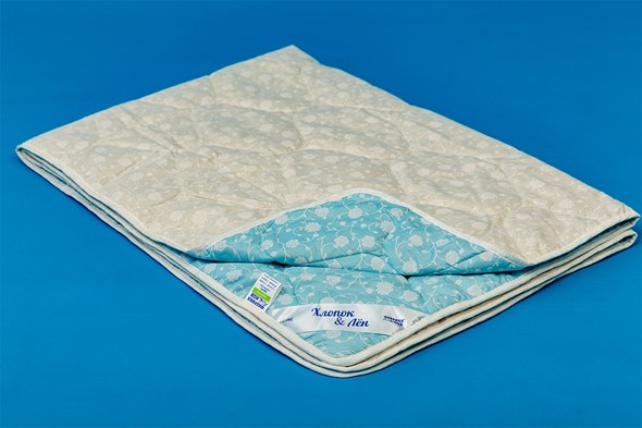 Одеяло легкое двуспальное Хлопок &  Лен в Костроме - изображение