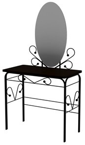 Дамский столик черный, венге в Костроме