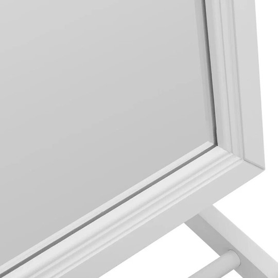 Напольное зеркало в спальню BeautyStyle 27 (135х42,5см) Белое в Костроме - изображение 3