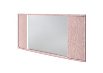 Зеркало прямоугольное Vittoria с подсветкой, Велюр (Ultra Розовый мусс) в Костроме