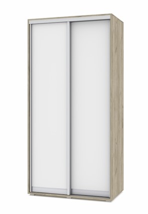 Шкаф 2-х дверный О41, Серый дуб - Белый в Костроме - изображение