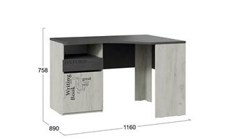 Детский угловой стол с ящиками Оксфорд-2 ТД-399.15.03 в Костроме - предосмотр 5