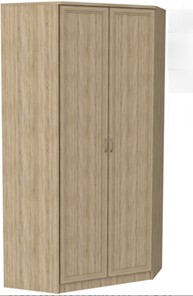 Распашной шкаф 403 несимметричный, цвет Дуб Сонома в Костроме - предосмотр
