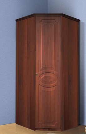 Шкаф угловой Ивушка-5, цвет Итальянский орех в Костроме - изображение