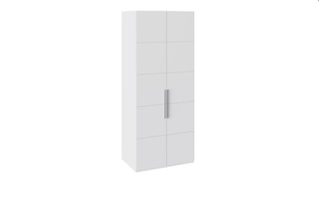 Распашной шкаф Наоми с 2-мя дверями, цвет Белый глянец СМ-208.07.03 в Костроме