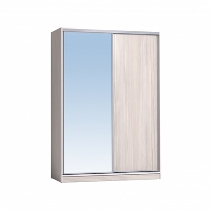 Шкаф 1600 Домашний Зеркало/ЛДСП, Бодега светлый в Костроме - изображение