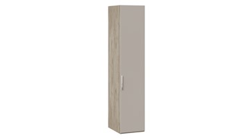 Шкаф одностворчатый Эмбер СМ-348.07.001 (Баттл Рок/Серый глянец) в Костроме