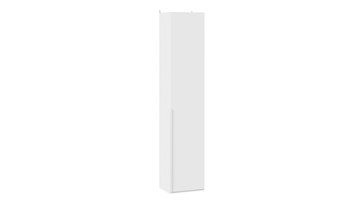 Шкаф для белья Порто (366) СМ-393.07.211 (Белый жемчуг/Белый софт) в Костроме
