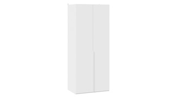 Двустворчатый шкаф Порто (580) СМ-393.07.003 (Белый жемчуг/Белый софт) в Костроме