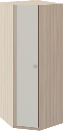 Шкаф Глэдис М21 (Шимо светлый/Белый текстурный) в Костроме - изображение