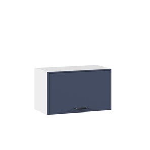 Горизонтальный настенный шкаф 600 Индиго ЛД 298.710.000.119, Белый/Тёмно-синий в Костроме
