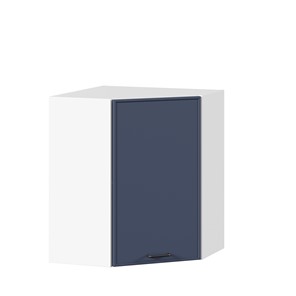Шкаф кухонный угловой Индиго ЛД 298.610.000.116, Белый/Тёмно-синий в Костроме