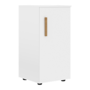 Низкий шкаф колонна с глухой дверью правой FORTA Белый FLC 40.1 (R) (399х404х801) в Костроме