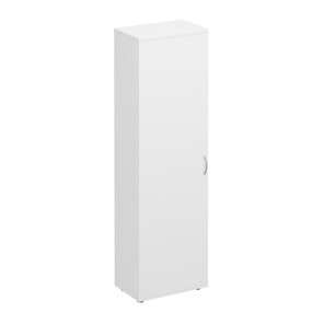 Шкаф для одежды Комфорт КФ, белый премиум (60x38x200) К.517 БП в Костроме