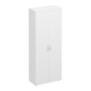 Шкаф для одежды Комфорт КФ, белый премиум (80x38x200) К.511 БП в Костроме