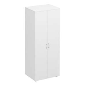 Шкаф для одежды Комфорт КФ, белый премиум (80x60x200) К 512 БП в Костроме