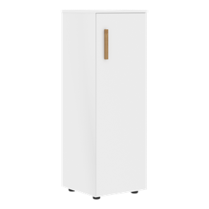 Средний шкаф колонна с правой дверью FORTA Белый FMC 40.1 (R) (399х404х801) в Костроме