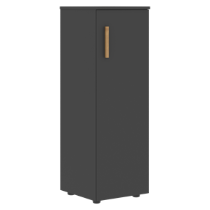 Шкаф колонна средний с правой дверью FORTA Черный Графит  FMC 40.1 (R) (399х404х801) в Костроме