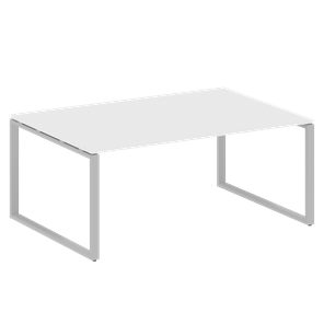 Стол для переговоров БО.ПРГ-1.5 (Серый/Белый) в Костроме