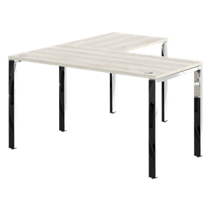 Письменный угловой  стол для персонала правый XTEN GLOSS  сосна Эдмонд  XGCT 1415.1 (R) (1400х1500х750) в Костроме