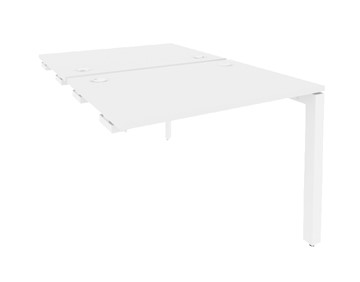 Приставной стол к тумбе O.MP-D.SPR-1.7 Белый/Белый бриллиант в Костроме