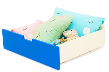 Ящик для кровати Skogen синий в Костроме