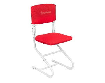 Комплект чехлов на спинку и сиденье стула СУТ.01.040-01 Красный, ткань Оксфорд в Костроме