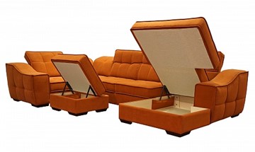 Угловой диван N-11-M (П1+ПС+УС+Д2+Д5+П1) в Костроме - предосмотр 2