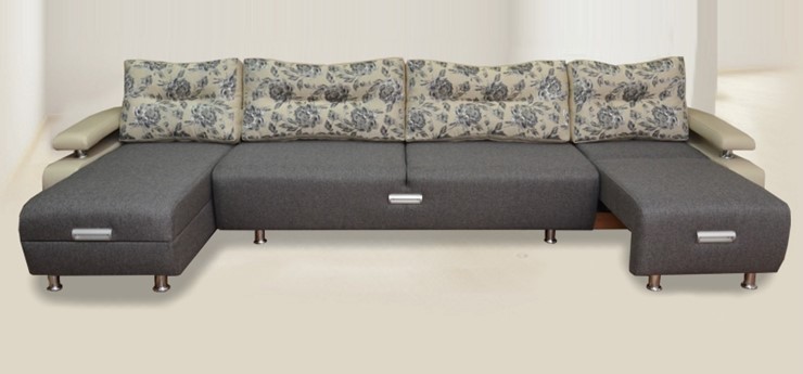 П-образный диван Престиж-15 микс в Костроме - изображение 1