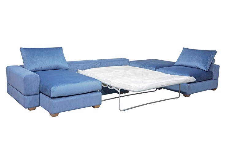П-образный диван V-10-M П (П1+Д4+Д2+УС+ПС), Memory foam в Костроме - изображение 1