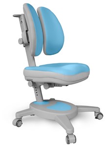 Детское растущее кресло Mealux Onyx Duo (Y-115) BLG, голубой + серый в Костроме