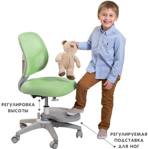 Кресло детское Holto-22 зеленое в Костроме - предосмотр 2