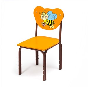 Детский растущий стул Пчелка (Кузя-ПЧ(1-3)ОК) в Костроме