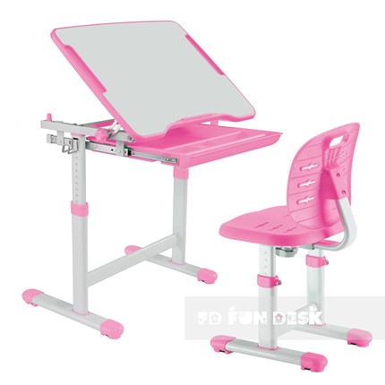 Стол растущий и стул Piccolino III Pink в Костроме - изображение
