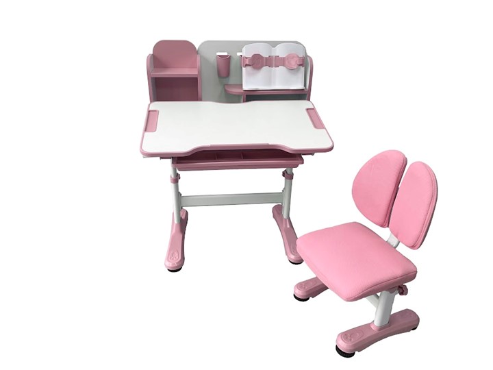 Стол растущий и стул Vivo Pink FUNDESK в Костроме - изображение 3