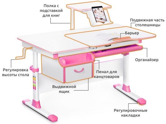 Детский стол-трансформер Mealux Evo-40, Зеленый в Костроме - изображение 1