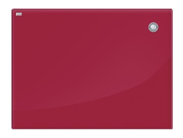 Магнитная стеклянная доска для рисования 2х3 OFFICE TSZ86 R, 60x80 см, красная в Костроме - предосмотр